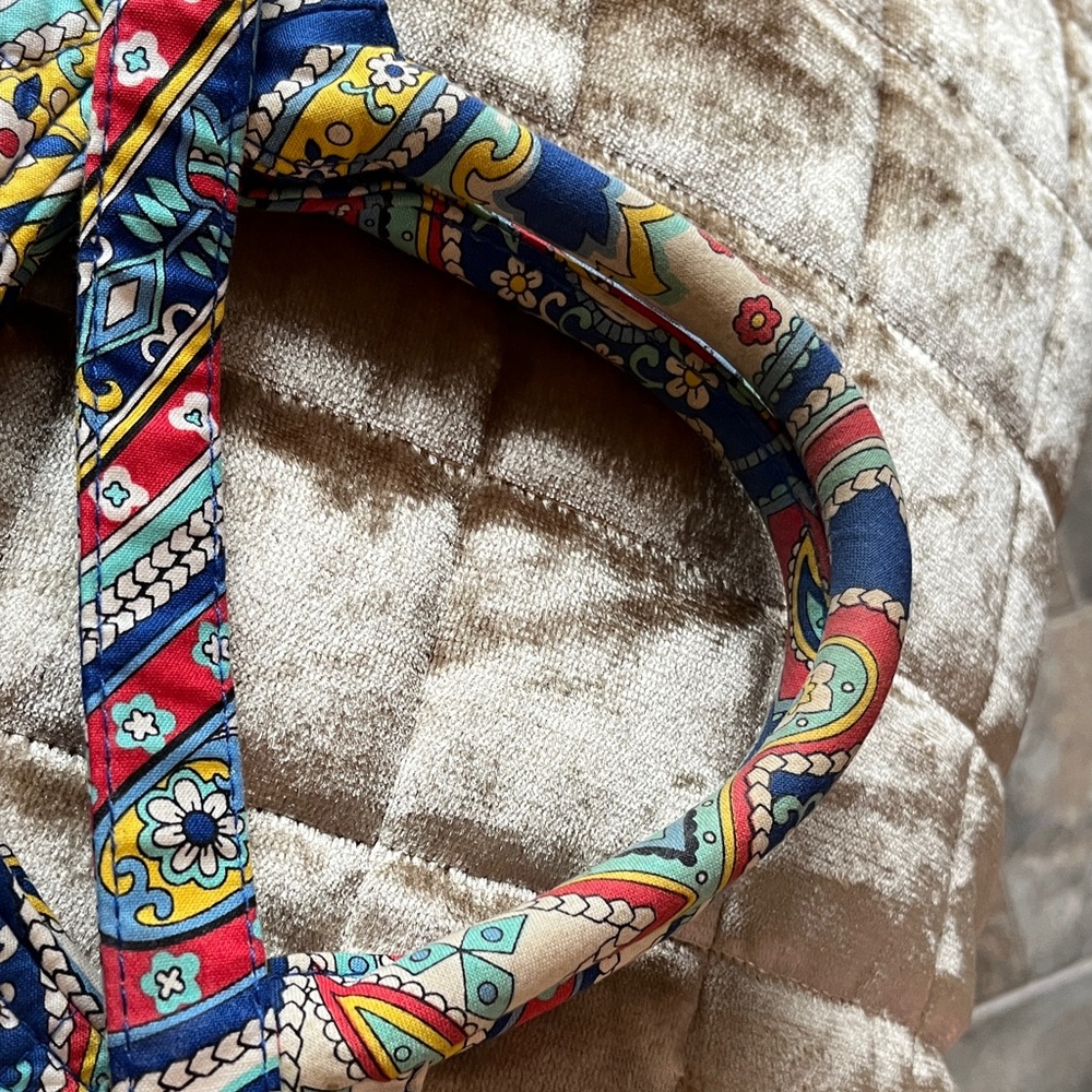 Vera Bradley Colorful Paisley Tote - Picture 6 of 11